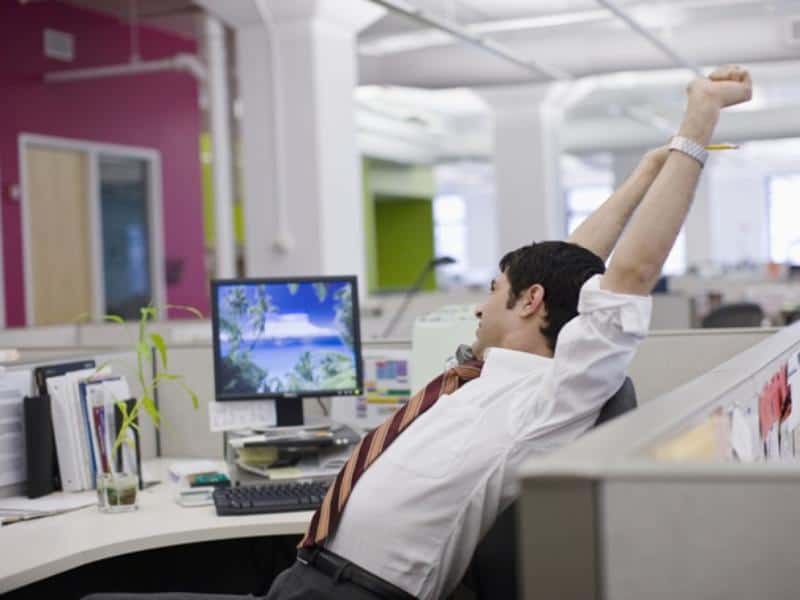 Stretching at Office